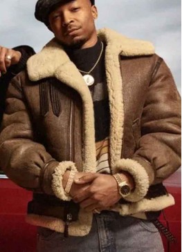 POWER BOOK III: RAISING KANAN (LOU-LOU) MALCOLM M. MAYS LEATHER JACKET