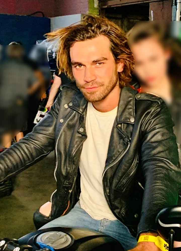 SONGBIRD K.J. APA (NICO) LEATHER JACKET SONGBIRD K.J. APA (NICO) LEATHER JACKET