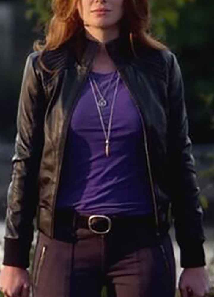 The Flash (Bette Sans Souci) Kelly Frye Leather Jacket