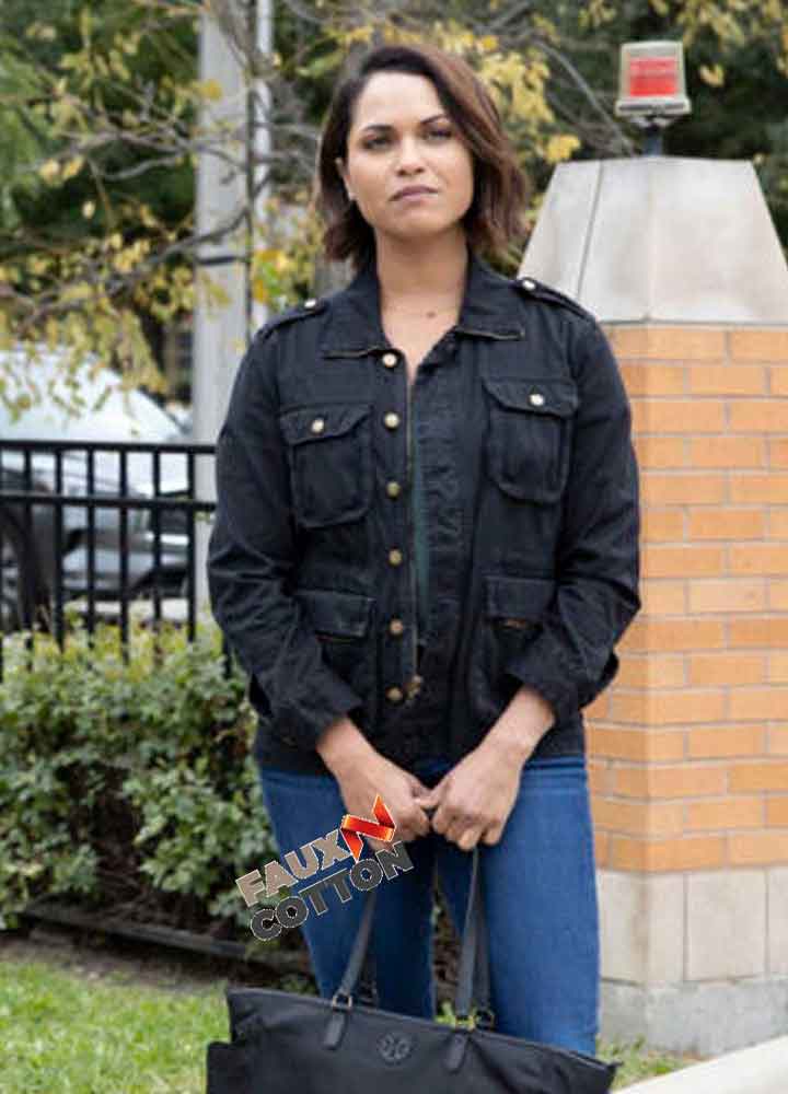 Chicago Fire (Gabriela Dawson) Monica Raymund Cotton Jacket Chicago Fire (Gabriela Dawson) Monica Raymund Cotton Jacket