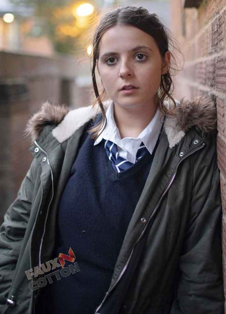 In My Skin (Bethan Gwyndaff) Gabrielle Creevy Green Cotton Jacket