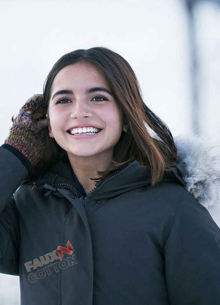 Let It Snow (Julie) Isabela Merced Black Cotton Jacket