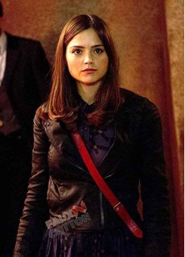 The Rings Of Akhaten (Clara) Jenna Coleman Leather Jacket