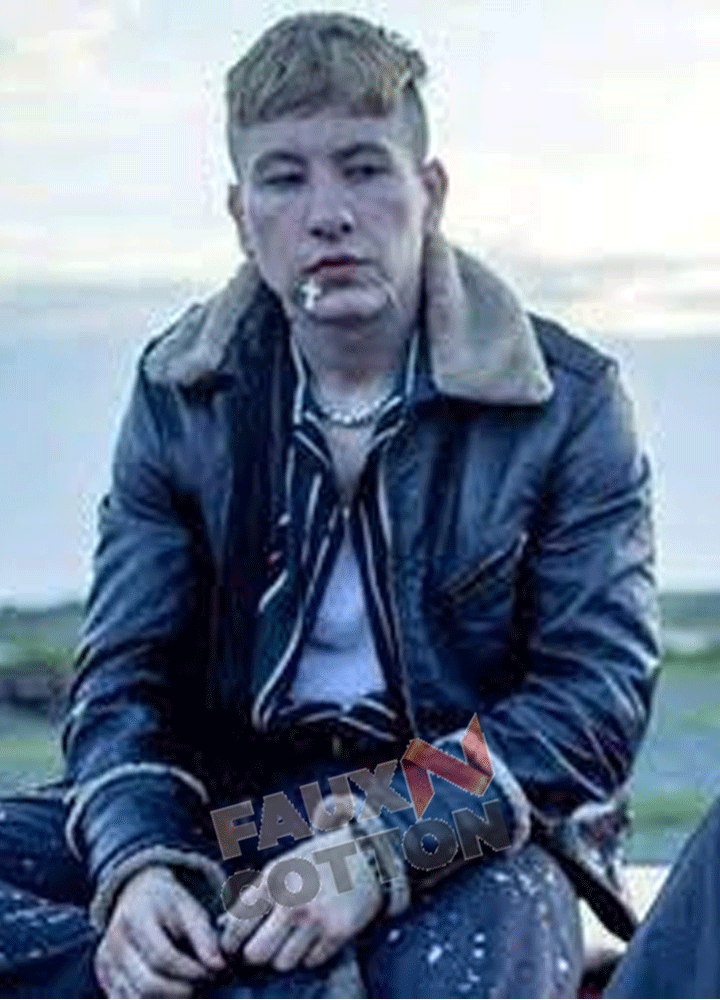 Eternals Barry Keoghan (  Druig )  Leather Jacket