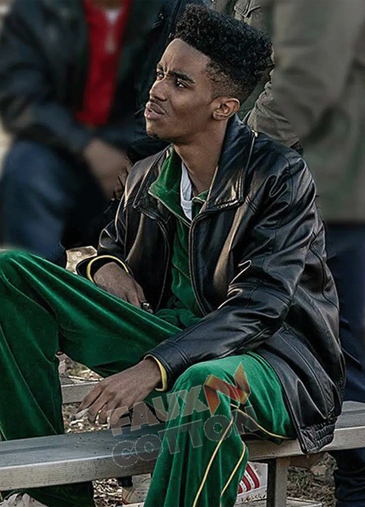Black Mafia Family Myles Truitt (B-Mickie) Leather Jacket