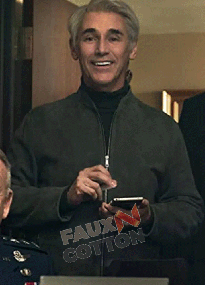 Don't Look Up Mark Rylance (Peter Isherwell) Cotton Jacket