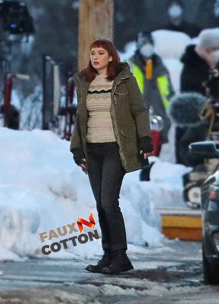 Don't Look Up (Kate Dibiasky) Jennifer Lawrence Cotton Jacket
