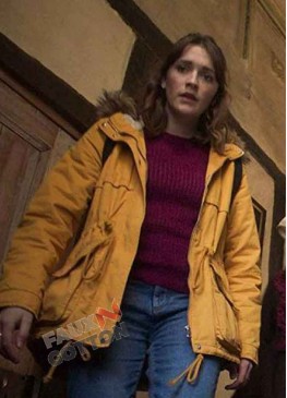 Ghosts (Alison Cooper) Charlotte Ritchie Yellow Cotton Jacket