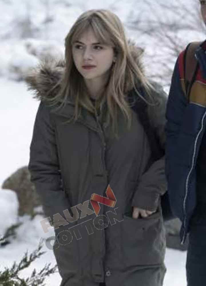 Locke & Key Emilia Jones (Kinsey Locke) Cotton Coat