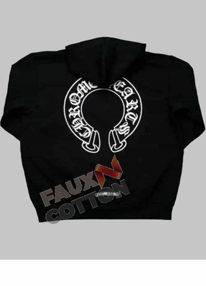 Chrome Hearts Black Fleece Hoodie Chrome Hearts Black Fleece Hoodie
