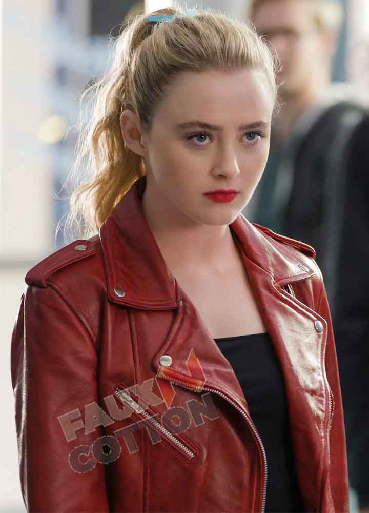 Freaky (Millie) Kathryn Newton Red Leather Jacket Freaky (Millie) Kathryn Newton Red Leather Jacket