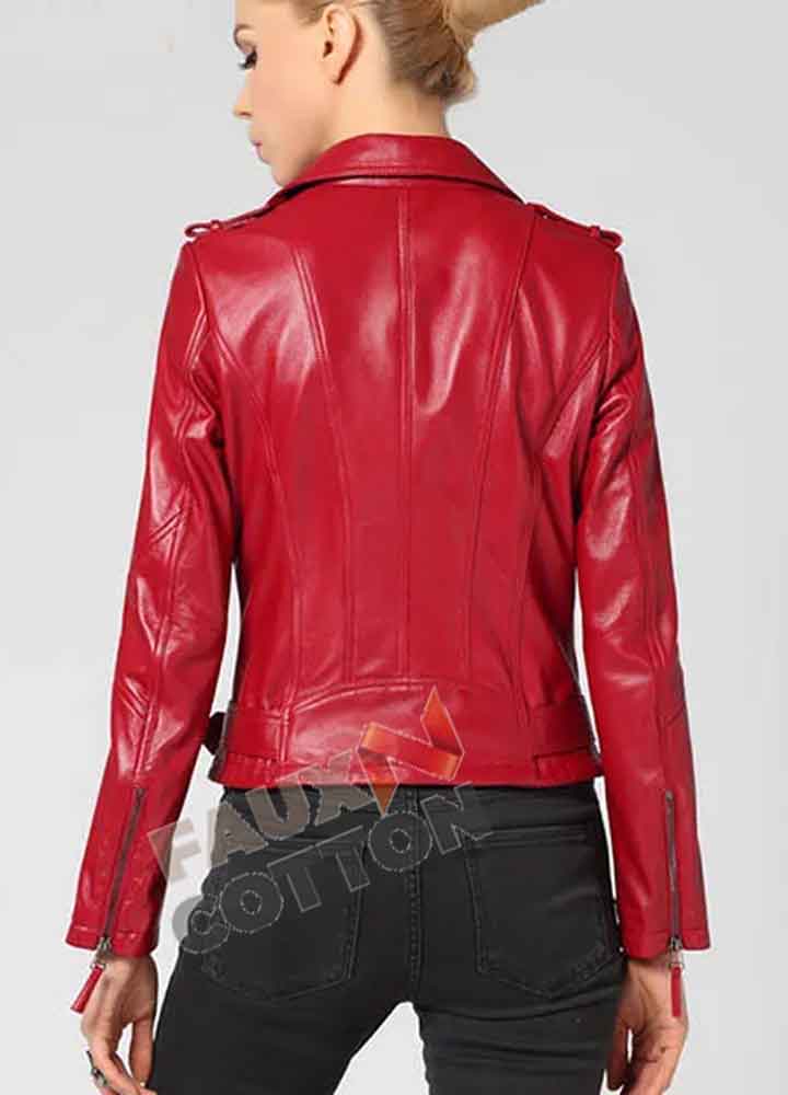 Freaky (Millie) Kathryn Newton Red Leather Jacket Freaky (Millie) Kathryn Newton Red Leather Jacket