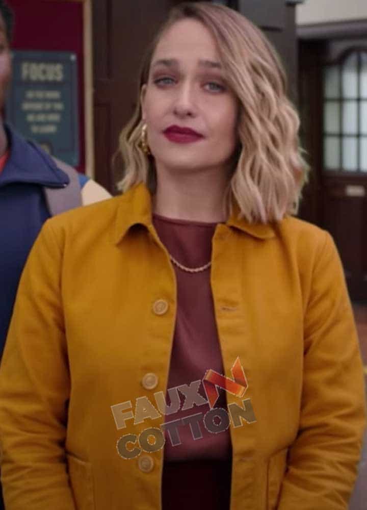 Sex Education (Hope Haddon) Jemima Kirke Cotton Jacket