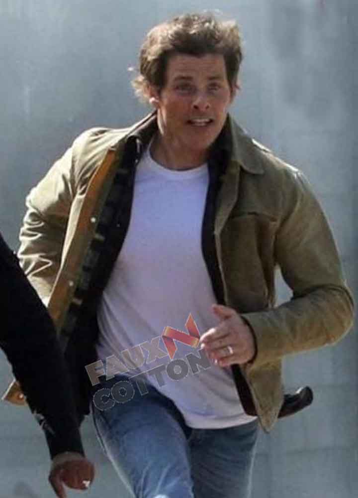 Sonic the Hedgehog 2 James Marsden (Tom) Cotton Jacket Sonic the Hedgehog 2 James Marsden (Tom) Cotton Jacket