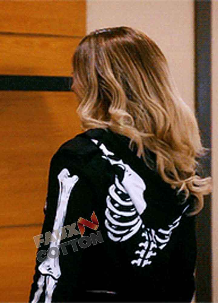 Cobra Kai S03 (Tory Nichols) Peyton List Black Cotton Jacket