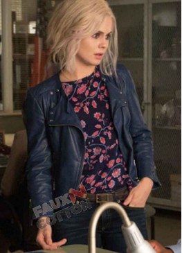 iZombie (Olivia Moore) Rose McIver Blue Leather Jacket
