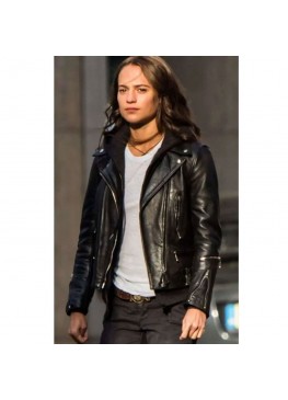 Tomb Raider Alicia Vikander (Lara Croft) Leather Jacket