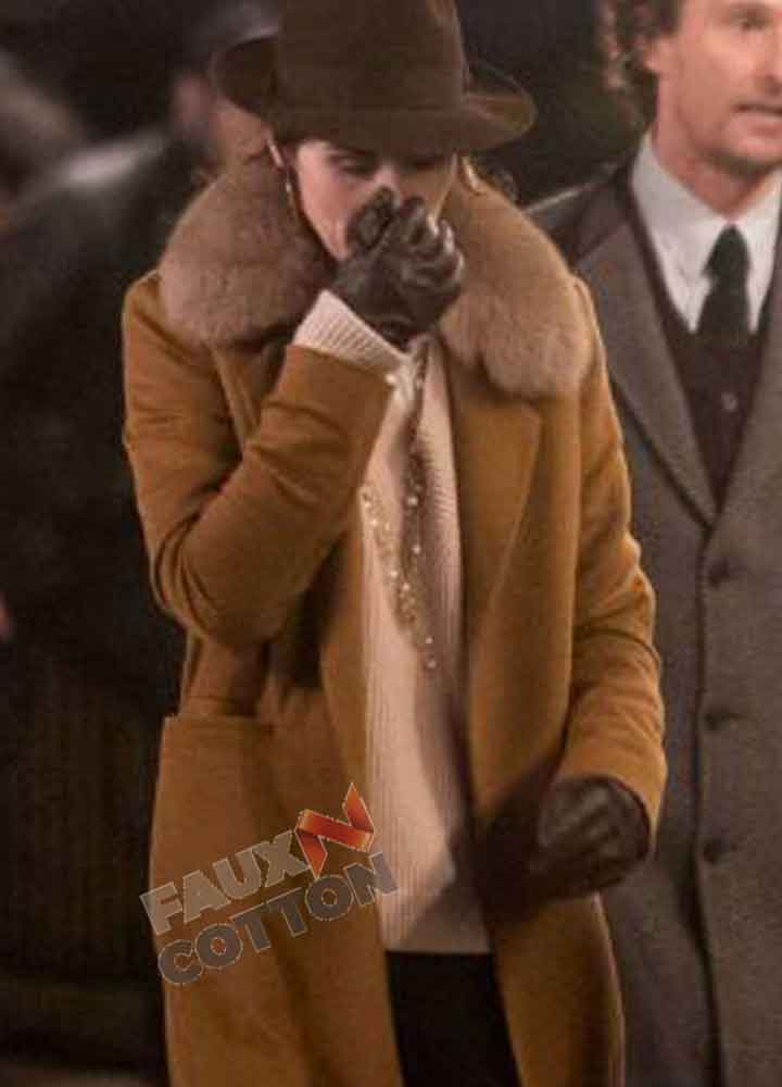 The Gentlemen Michelle Dockery (Rosalind Pearson) Brown Coat