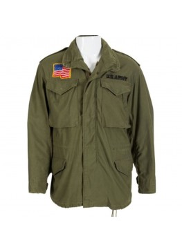 SYLVESTER STALLONE FIRST BLOOD M65 ARMY GREEN JACKET