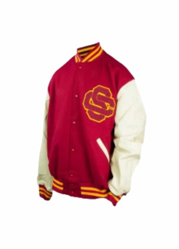 USC TROJANS CARDINAL LETTERMAN JACKET