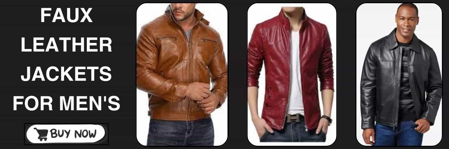 Faux Leather Jackets