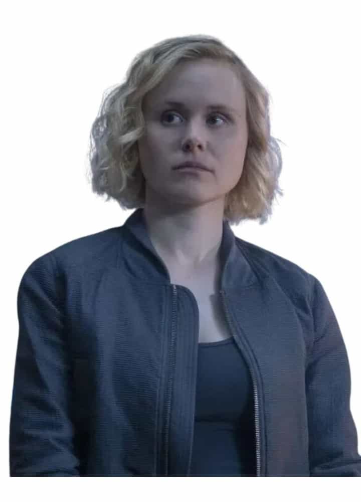 Dr. Agnes Jurati Star Trek Picard  (Alison Pill) Grey Jacket
