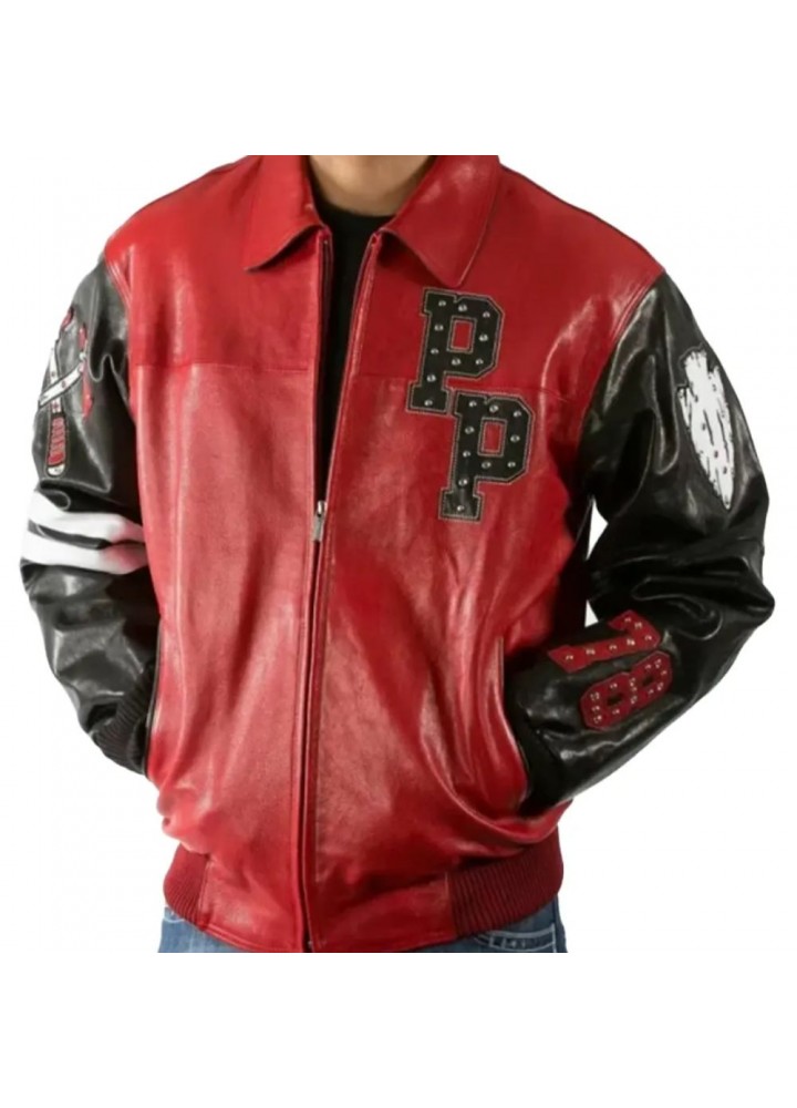 PELLE PELLE CHIEF KEEF RED JACKET PELLE PELLE CHIEF KEEF RED JACKET