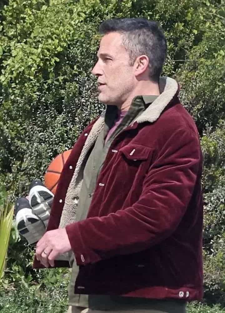 The Accountant 2 Ben Affleck Maroon Jacket The Accountant 2 Ben Affleck Maroon Jacket