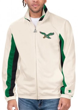 Philadelphia Eagles Men’s Rebound Track Jacket