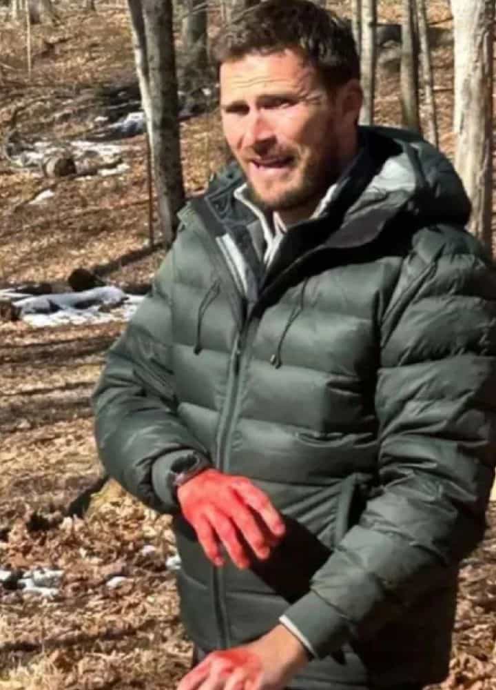 Scott Eastwood Alarum (2025) Puffer Jacket