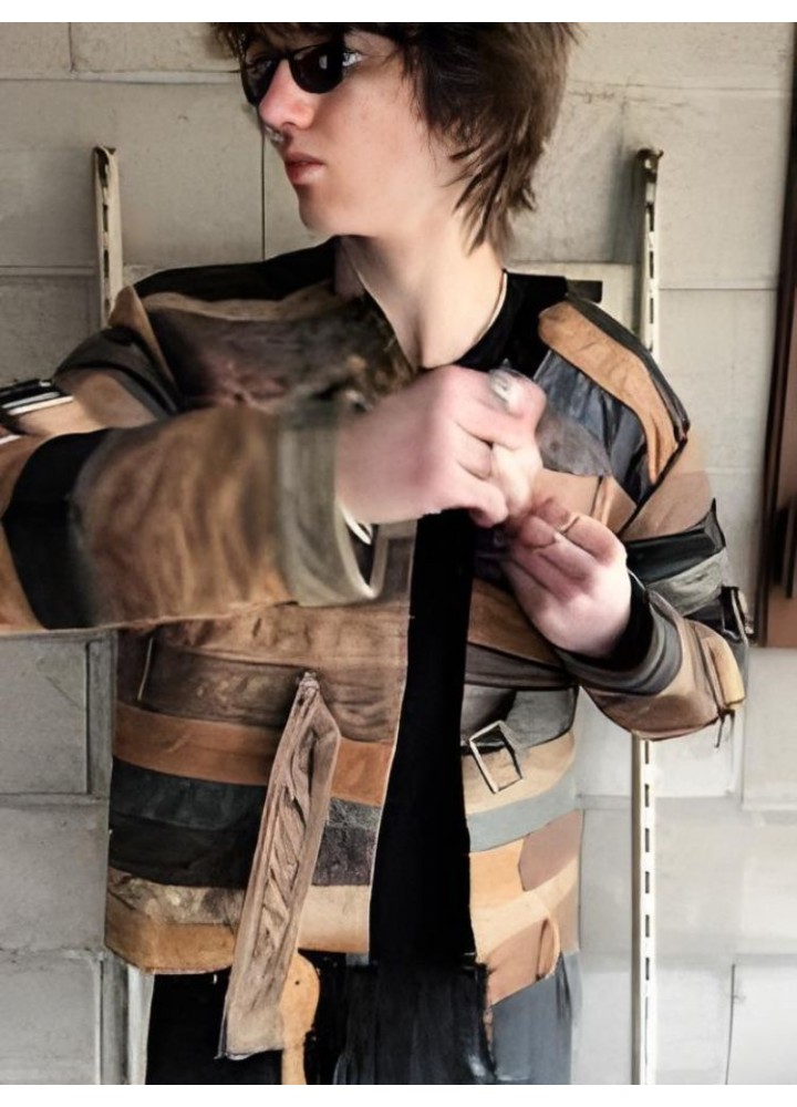 Maison Margiela Belt Leather Jacket Maison Margiela Belt Leather Jacket