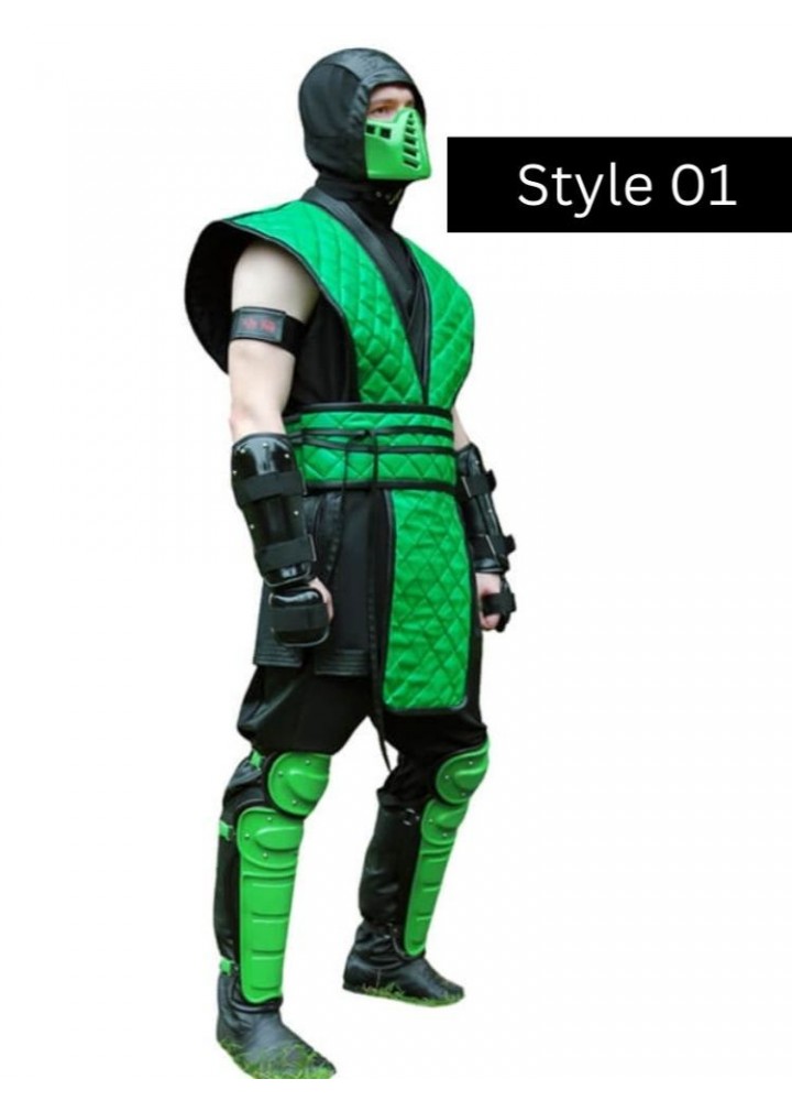 Reptilian Warrior Mortal Kombat Leather Vest Reptilian Warrior Mortal Kombat Leather Vest