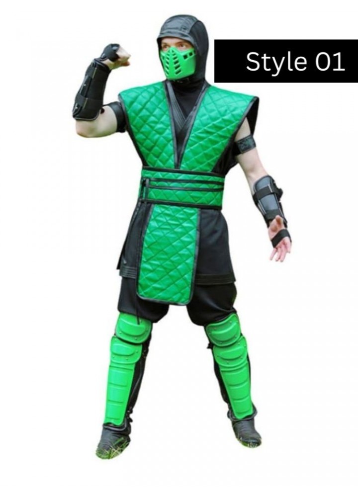 Reptilian Warrior Mortal Kombat Leather Vest