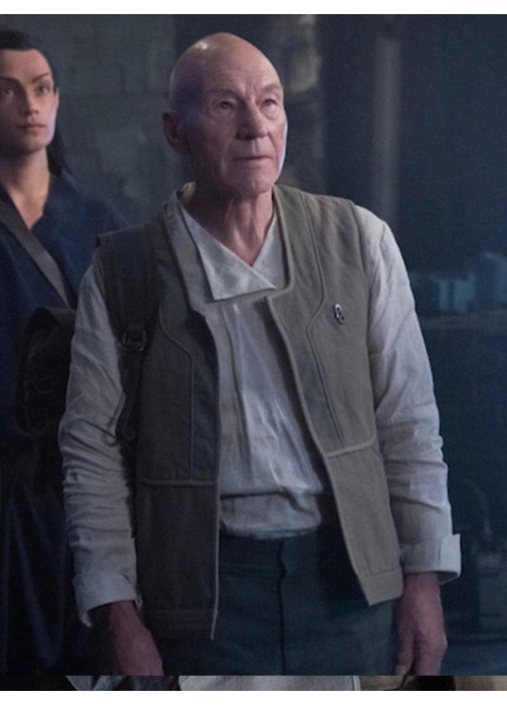 Star Trek Picard Jean-Luc Picard Vest Star Trek Picard Jean-Luc Picard Vest