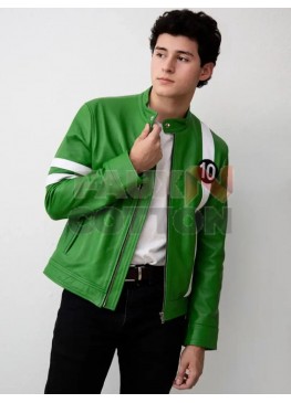 Alien Green 10 Leather Jacket