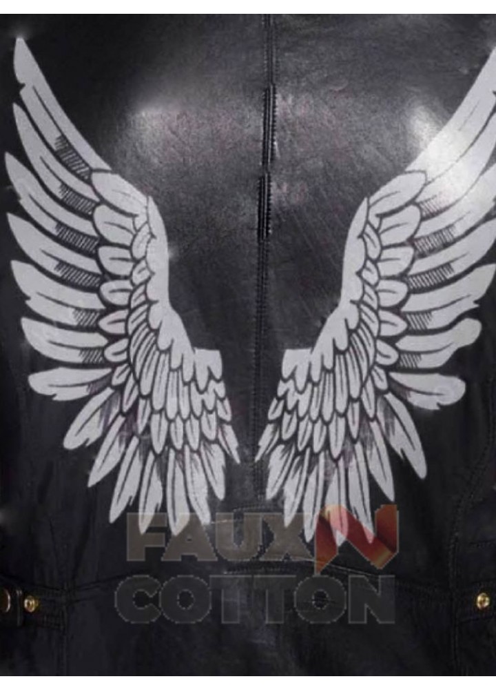 Angel Wings Leather Jacket