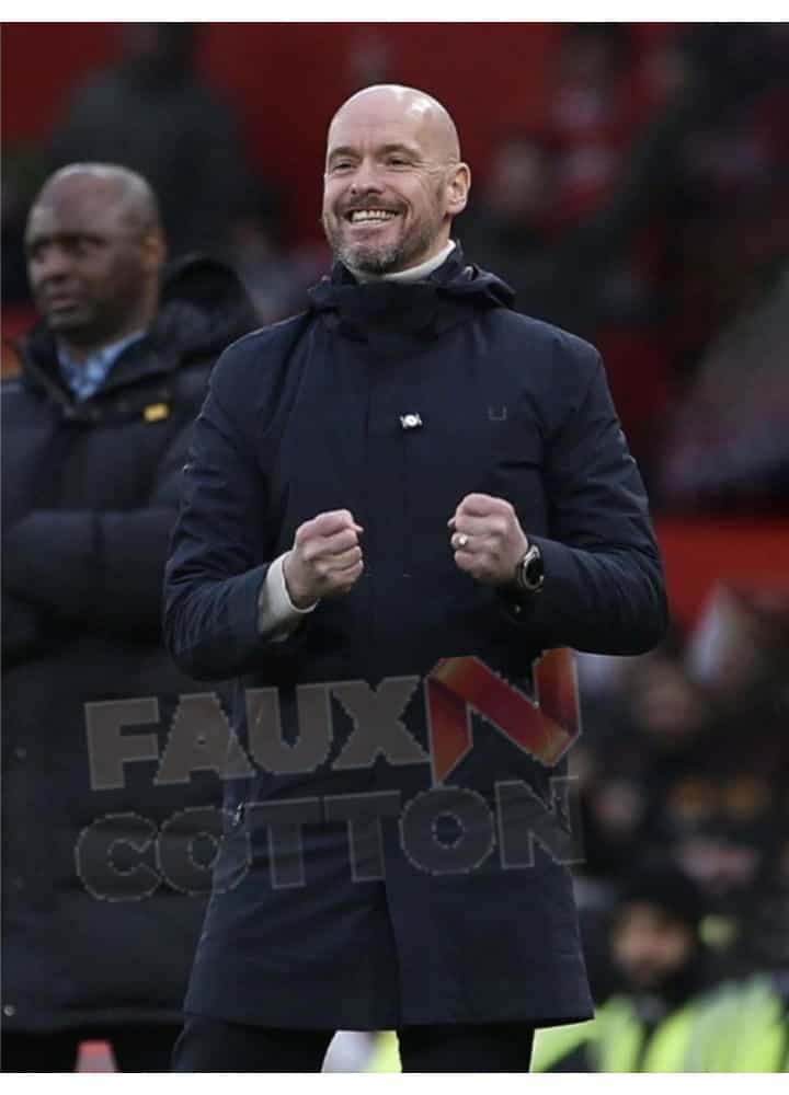 Erik Ten Hag Blue Coat