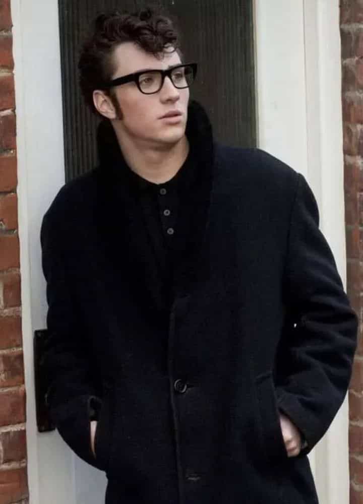 Nowhere Boy Aaron Taylor-Johnson Black Coat