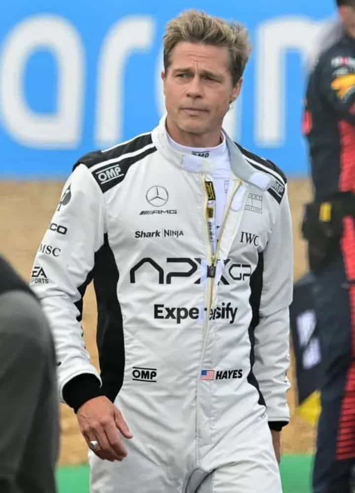 F1 Sonny Hayes (Brad Pitt) Racer Leather Jacket