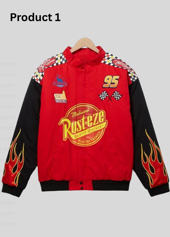 Lightning Mcqueen Racing Jacket