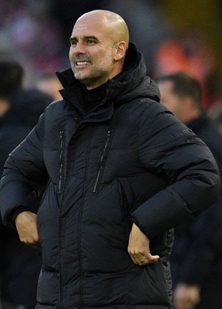 Pep Guardiola Puffer Coat Pep Guardiola Puffer Coat