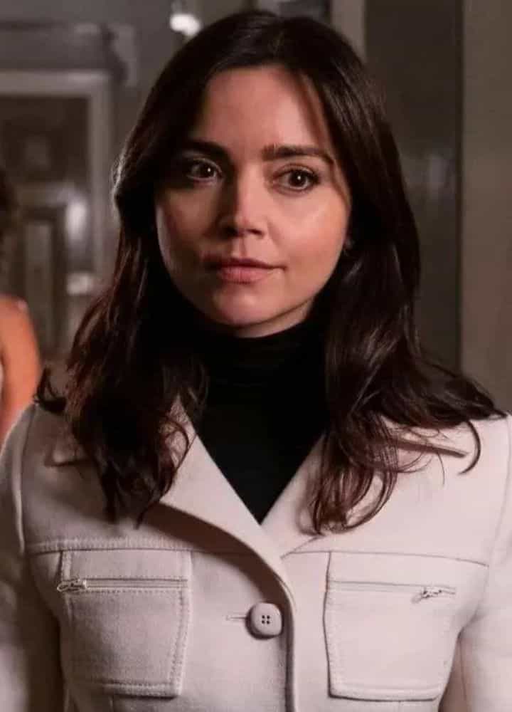 The Sandman Johanna Constantine (Jenna Coleman) White Trench Coat