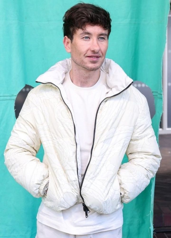 Barry Keoghan White Puffer Jacket