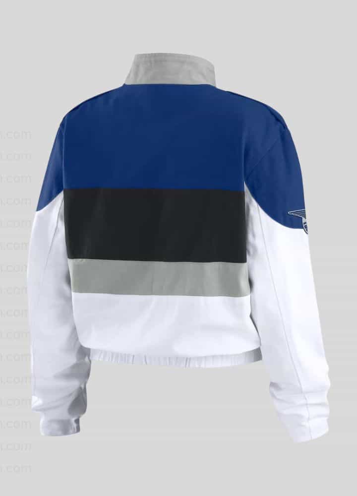 Erin Andrews L A Dodgers Racer Jacket Erin Andrews L A Dodgers Racer Jacket