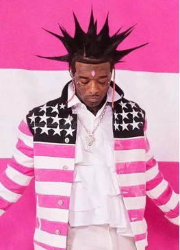 Lil Uzi Vert Rapper American Flag Jacket