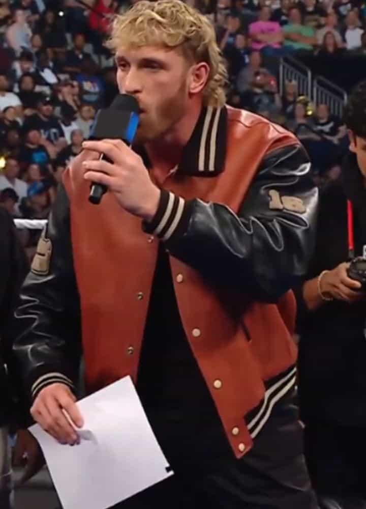 WWE SmackDown (2024) Logan Paul Bomber Jacket