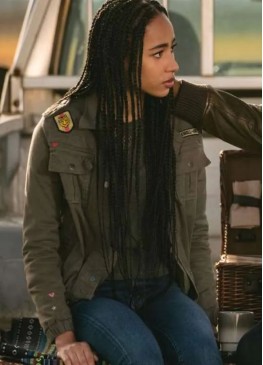 Superman & Lois S04 Natalie Irons (Tayler Buck) Grey Jacket