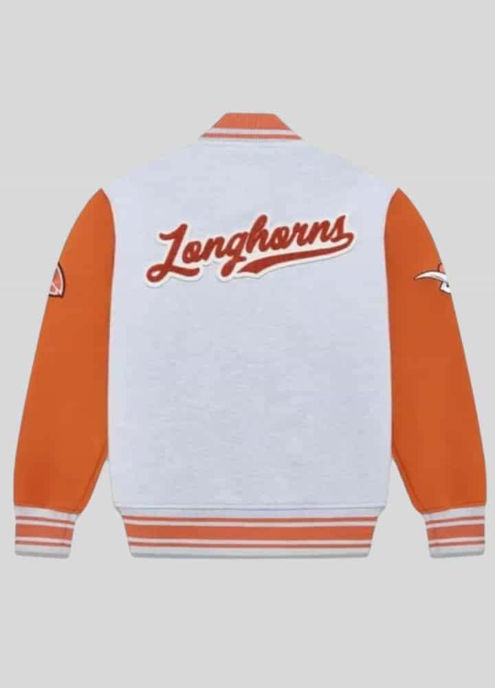 NCAA OVO Texas Longhorns Letterman Jacket NCAA OVO Texas Longhorns Letterman Jacket