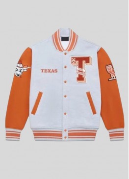 NCAA OVO Texas Longhorns Letterman Jacket
