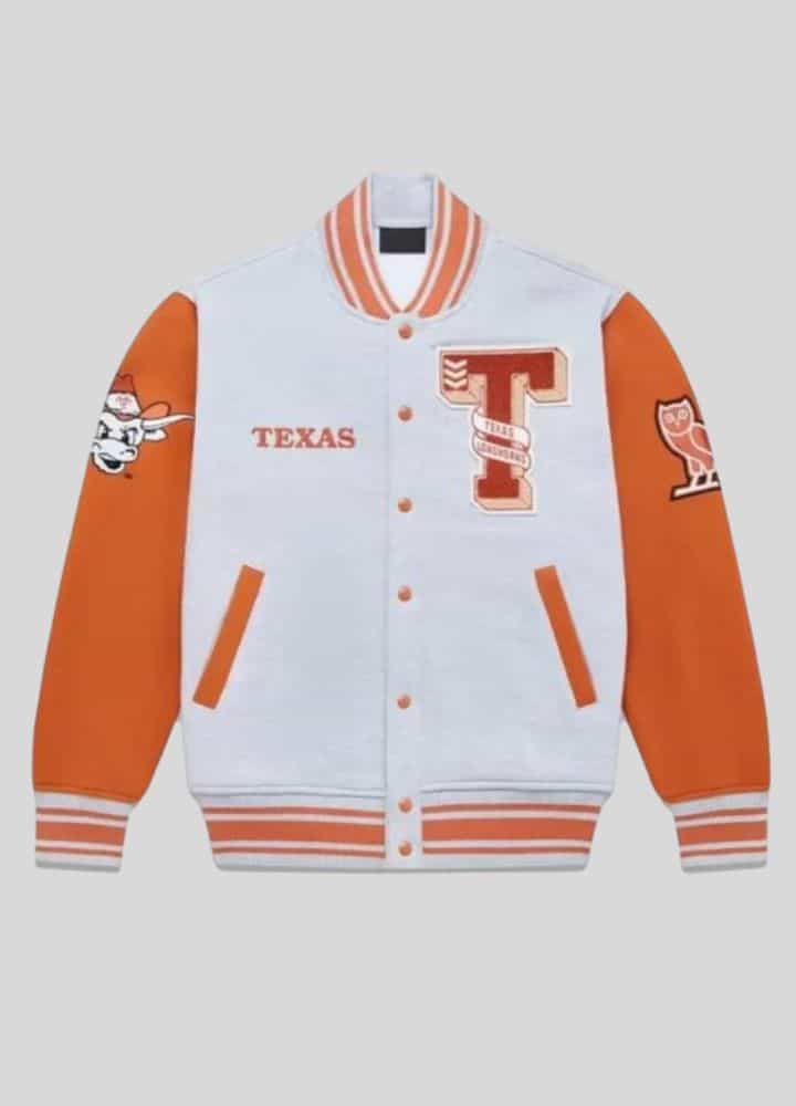 NCAA OVO Texas Longhorns Letterman Jacket